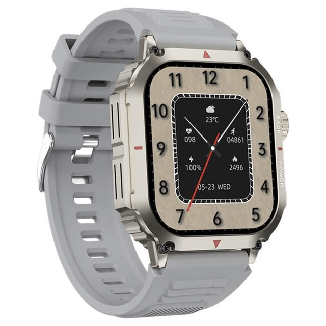 Montre connectée grise