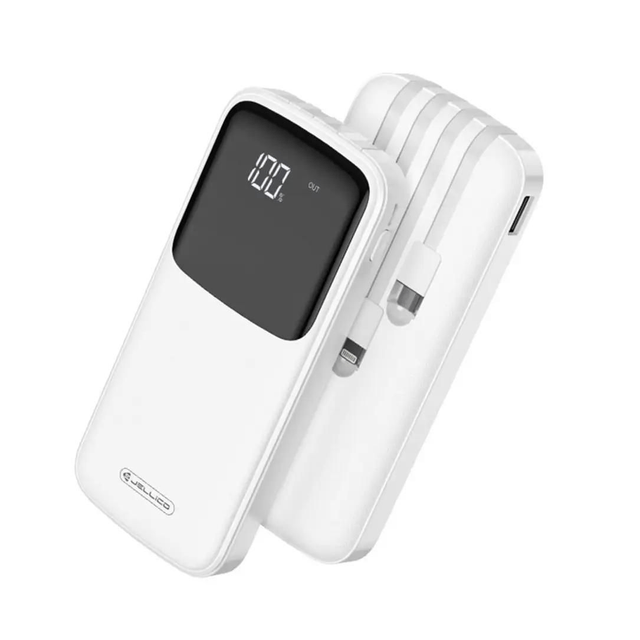 Batterie externe 10000 mAh blanc