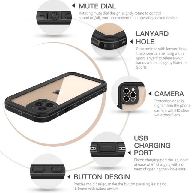 Coque robuste et etanche pour iPhone