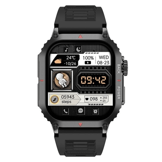 Montre connectée noir
